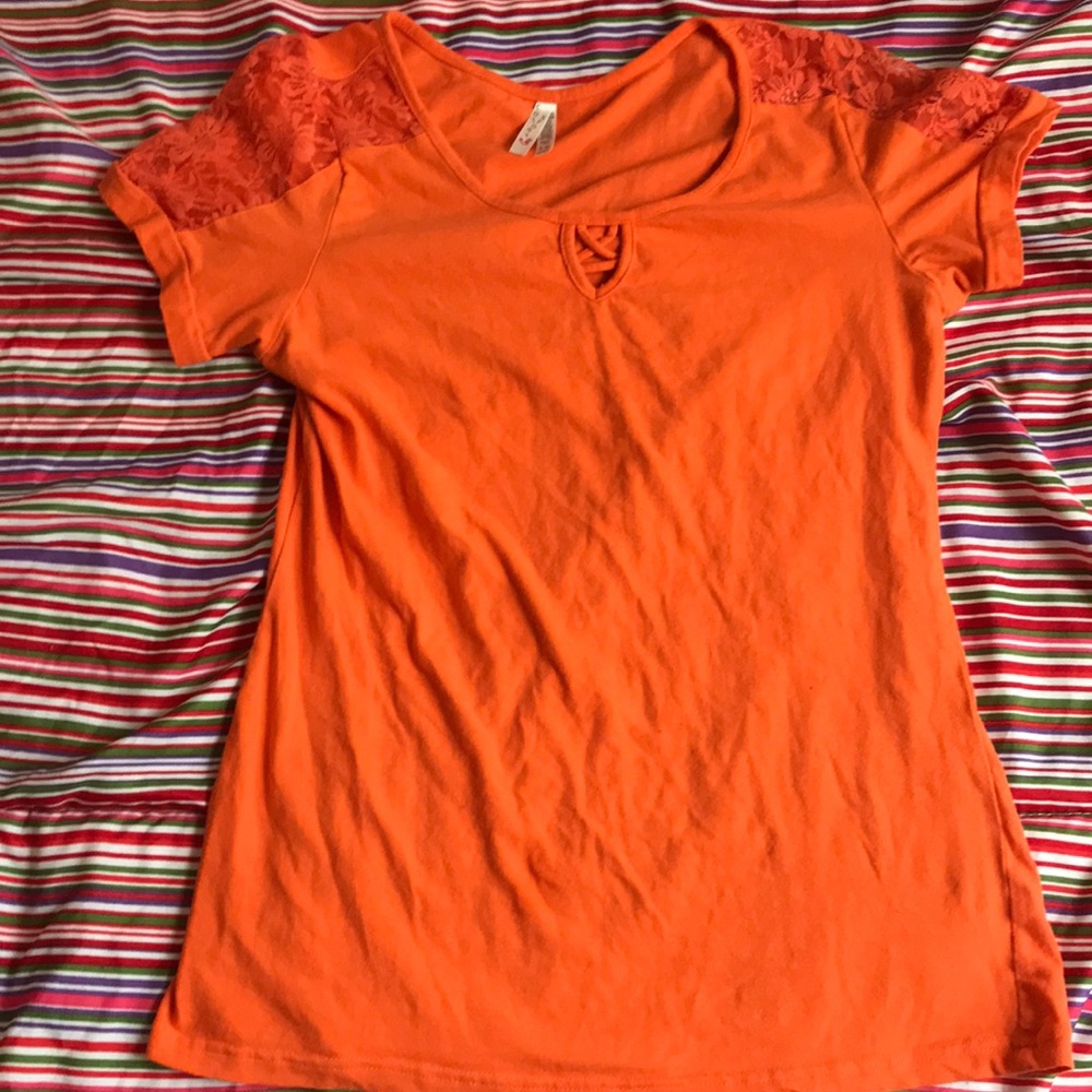 Orange t-shirt